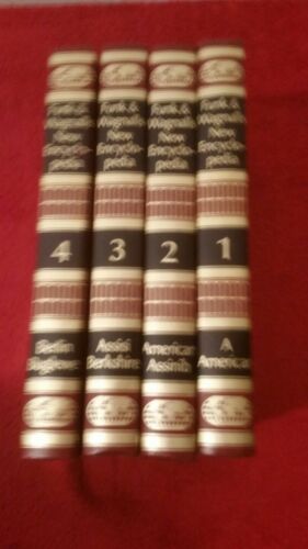Antique Dictionary Set Funk & Wagnall's Standard Desk Dictionary Vintage Library