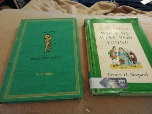 When We Were Very Young by A.A. Milne, Two books for 5, great for reading