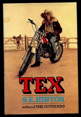 Tex by S. E. Hinton Hardback DJ Signed 1st Edition 1979 (The Outsiders Author)