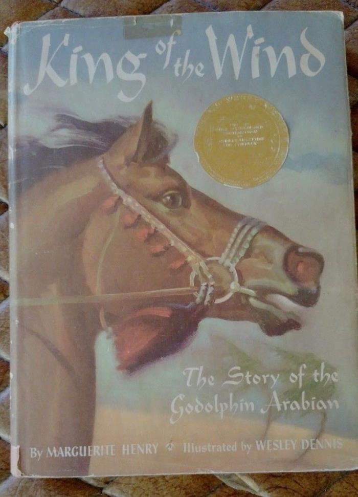 King of the Wind Marguerite Henry Wesley Dennis DJ 1961 Edition