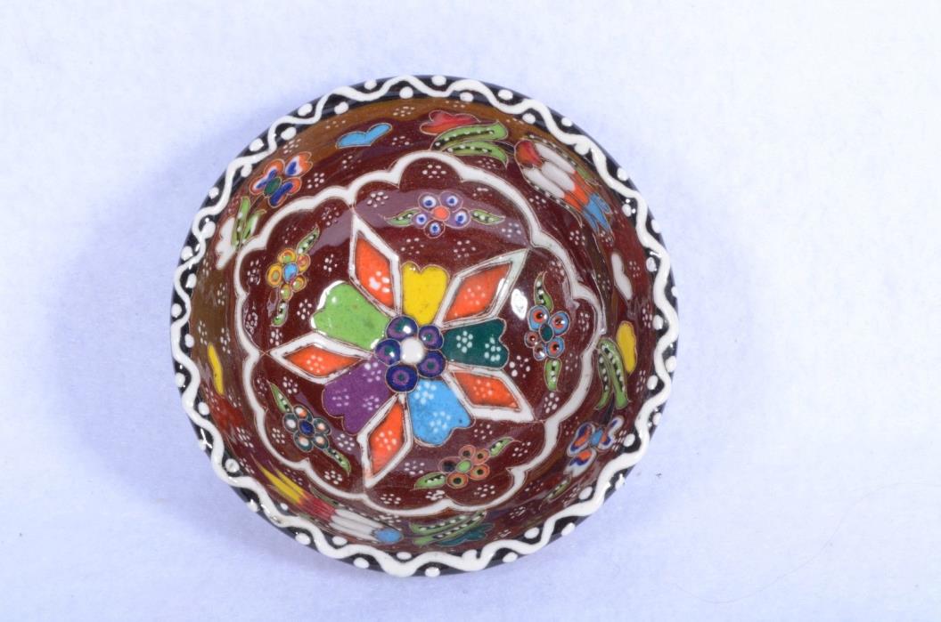 ETHNIC HAND PAINTED SMALL BOWL 3