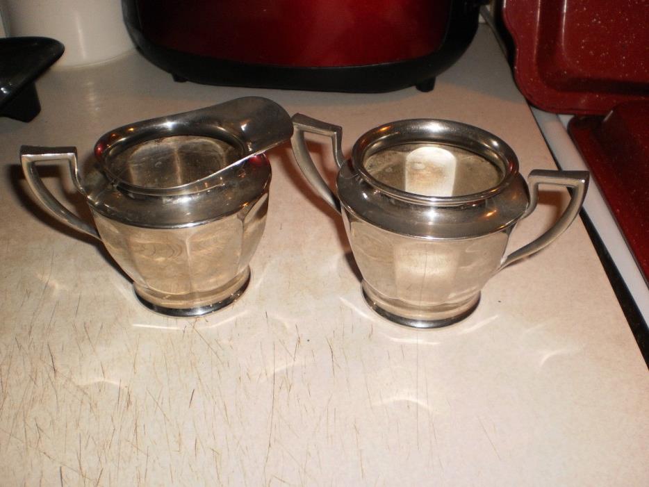 Westinghouse Creamer and Sugar from the 20's 30's