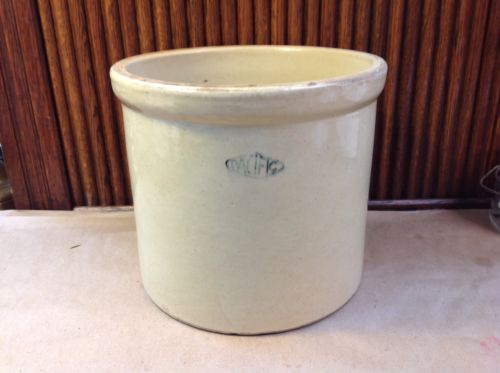 ANTIQUE PACIFIC 2 GALLON CROCK OLDER VINTAGE STONEWARE OLD