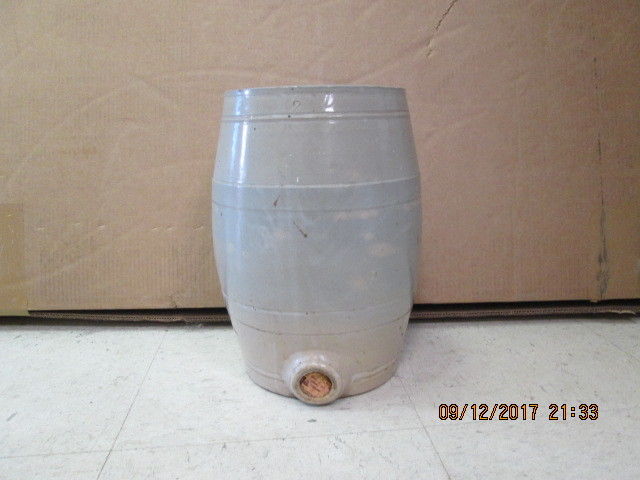 Vintage Stoneware/Crock Dispenser W/Lid