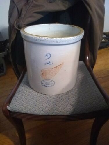 Union Stoneware 2 Gallon Crock Red Wing Minnesota