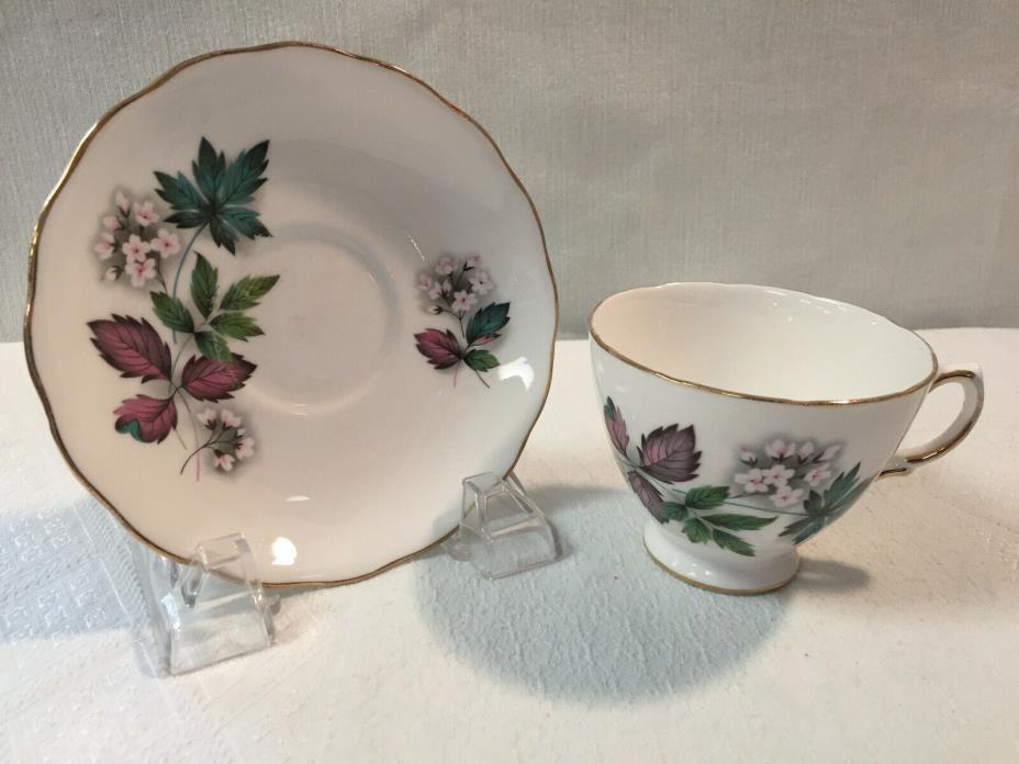 Vintage Cup and Saucer , Royal Vale, Bone China , England.