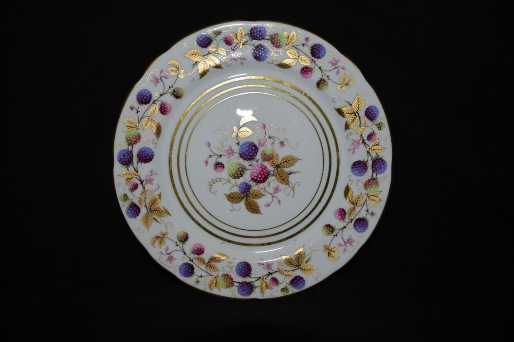 Vintage Royal Stafford Golden Bramble Dessert Plate
