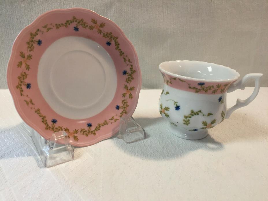 Vintage Cup and Saucer .