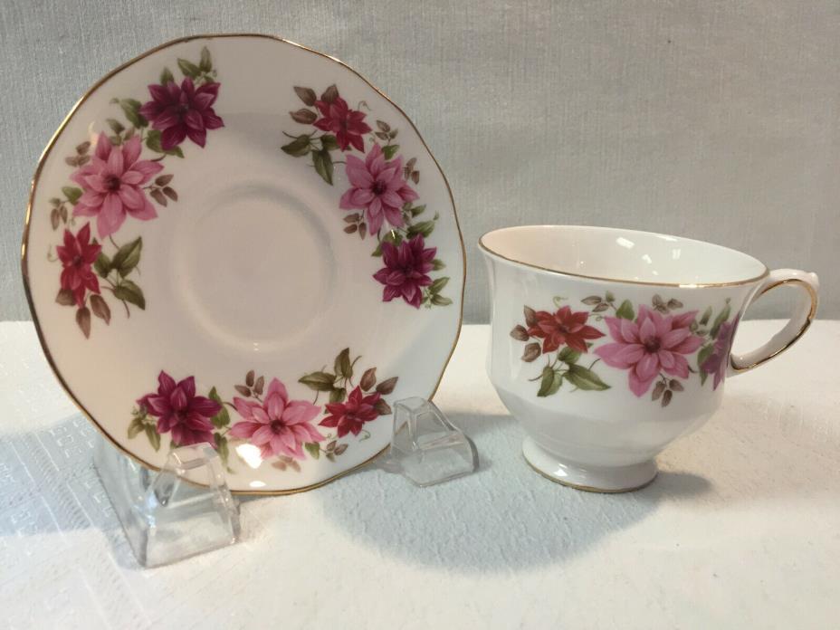 Vintage Cup and Saucer , Queen Anne , Bone China , England.
