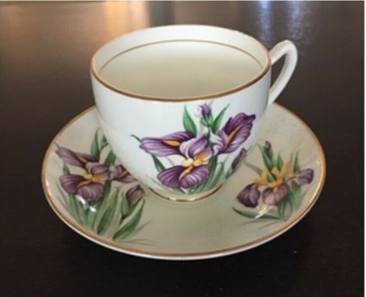 Duchess Bone China Tea Cup and Saucer Made in England (Numbered)