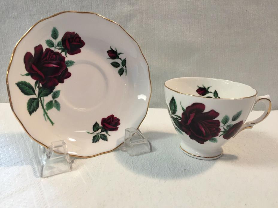 Vintage Cup and Saucer , Royal Vale , Bone China ,Made in England.