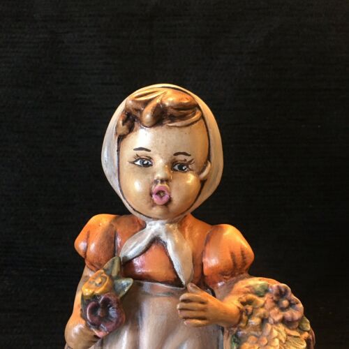 Large Vintage Hand Painted Porcelain Figurines Old Country Folks Unmarked #3