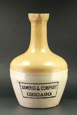 Armour And Company Chicago Antique Ceramic Jug