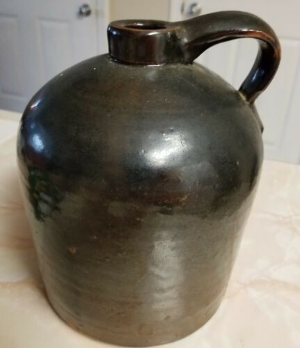 ANTIQUE EARLY AMERICAN BEEHIVE MOONSHINE JUG