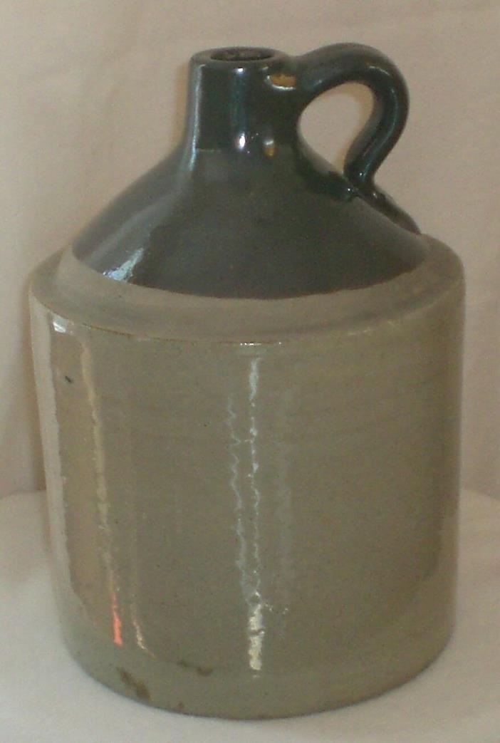 Vintage Pottery Brown/Tan Stoneware 1 Gallon Jug
