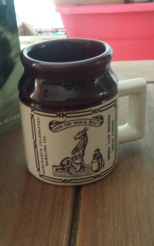 Antique Mug Ye Olde Canadian Crock  celebrated Dawson City Yukon 1930s