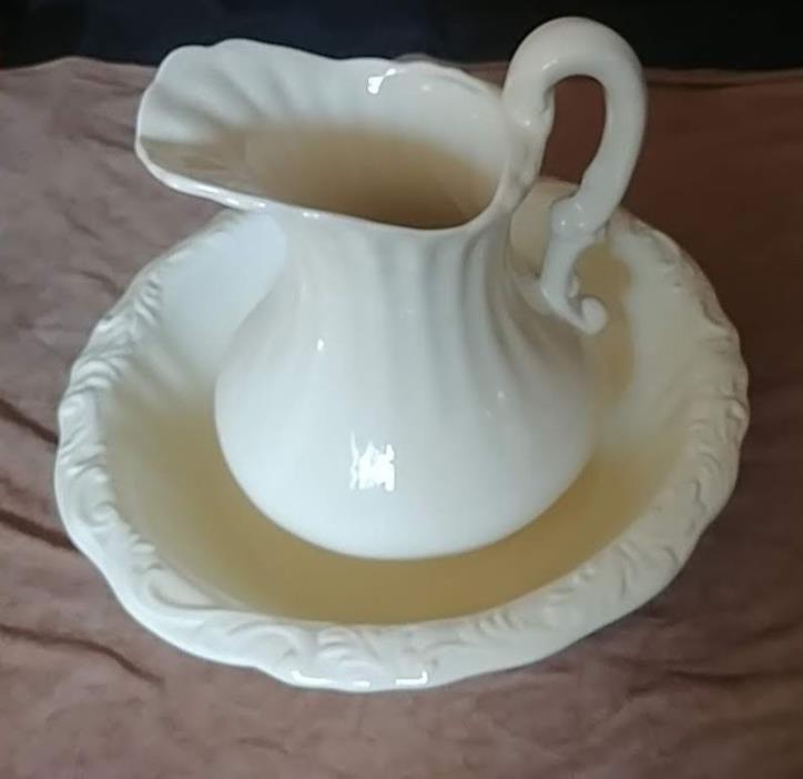 Antique 1920's  Basin and Pitcher set