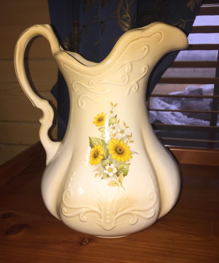 Antique Ironstone 1890 Pitcher (only without Wash Bowl)