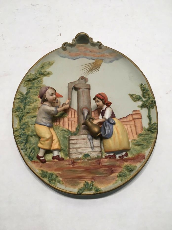 Antique German Wall Plate