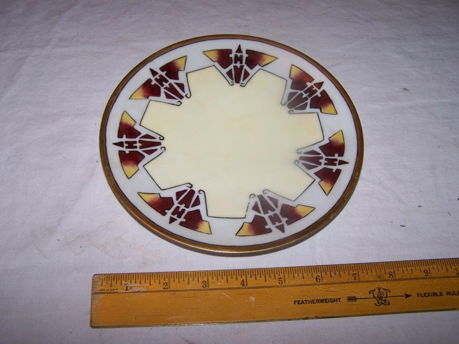 Antique Vintage THOMAS SERVES Porcelain Plate BAVARIA