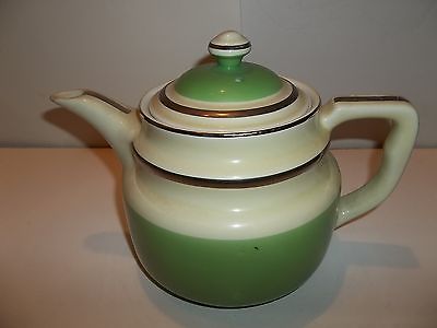 SUPERIOR QUALITY PORCELAIN/ PLATIUM TEAPOT 8-CUP ENTERPRISE ALUMINUM CO.