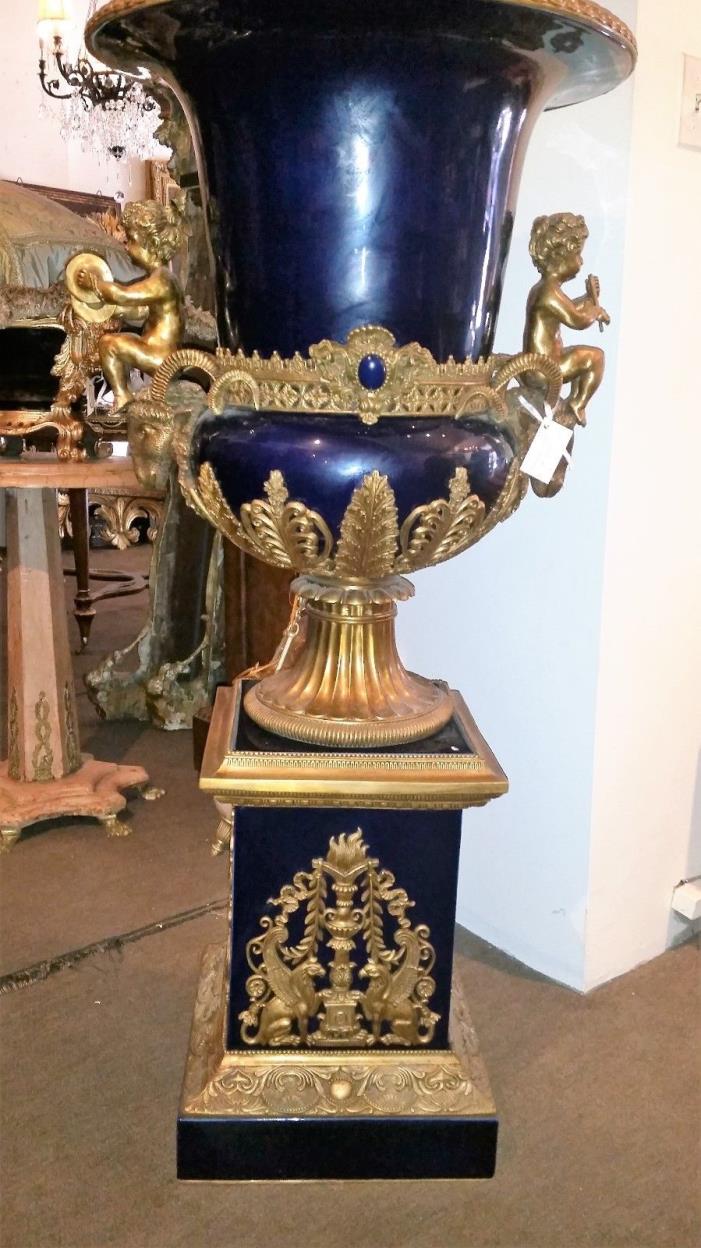 Large pair Of   French Style Palace Urns