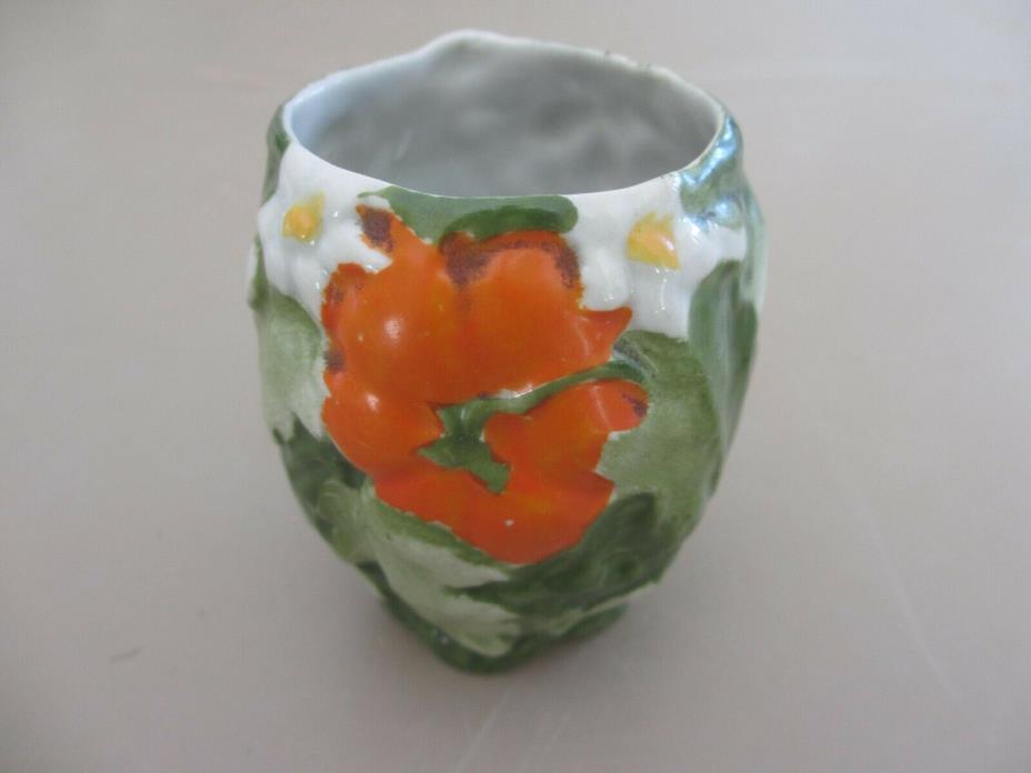 BEAUTIFUL RARE SMALL Antique Ernst Wahliss Turn Teplitz VIENNA art nouveau Vase