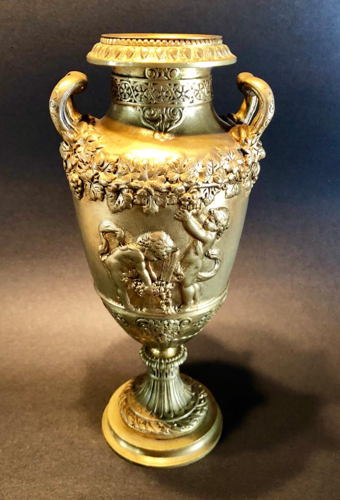 Bronze Vase Signed Provost Nineteenth