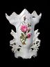 France Early OLD PARIS Porcelain Decorative Vase Roses & Gold