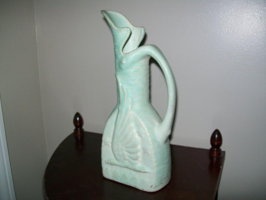 Vintage Ceramic Pitcher Circa WW ll - Eagle Pottery NILOAK (Victory Eagle) Rare