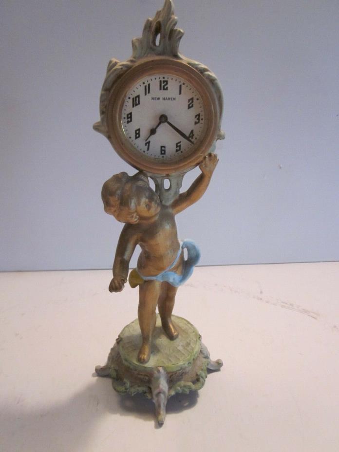 New Haven Cherub Clock