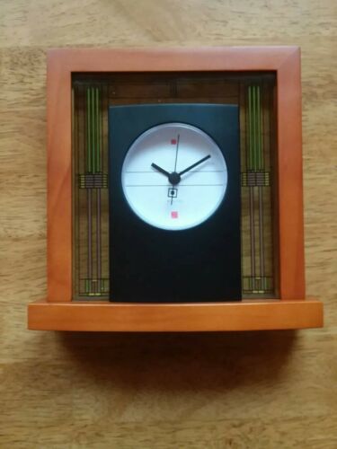 Bulova Frank Lloyd Wright Willits Table Clock