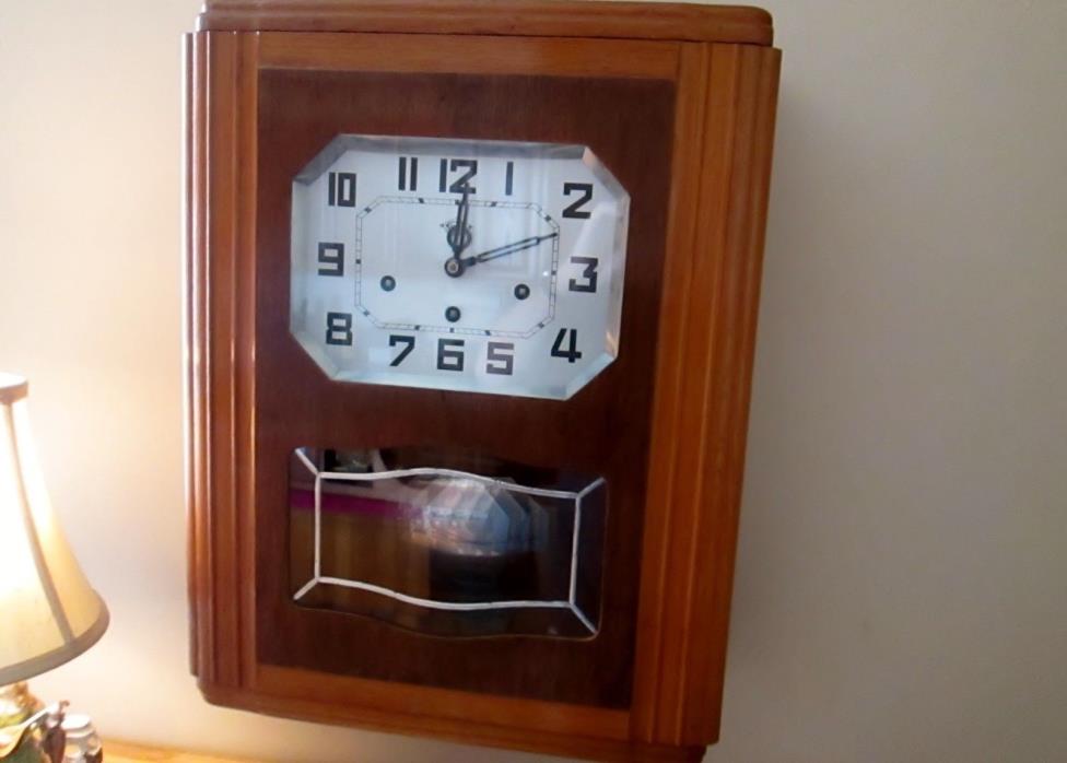 Rare Girod Wall Clock - France - 2 Chime Selections
