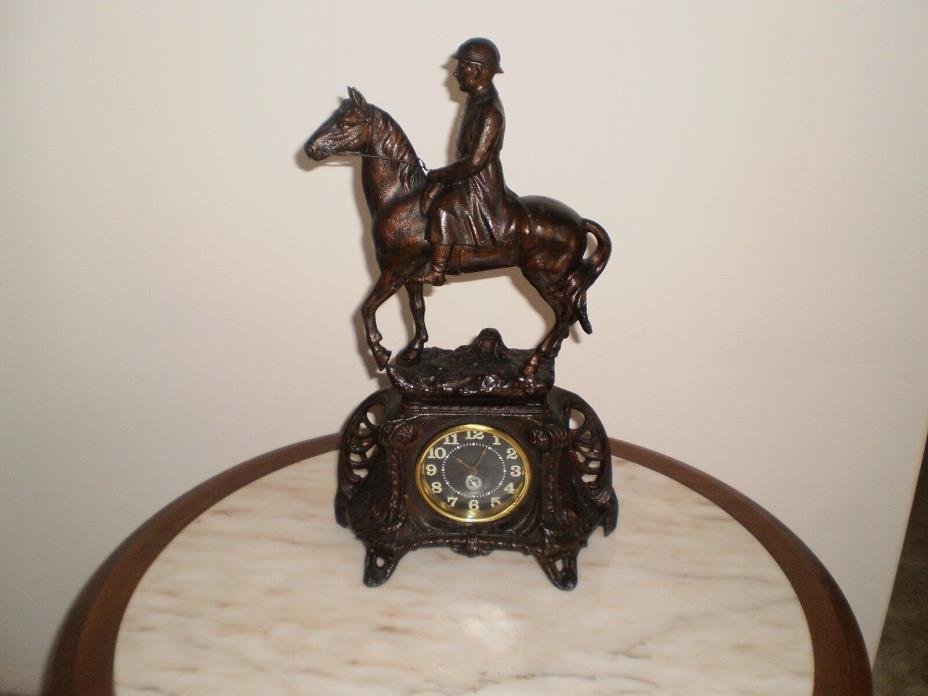 Vintage  'Rider'  Wind Up Clock - with Key