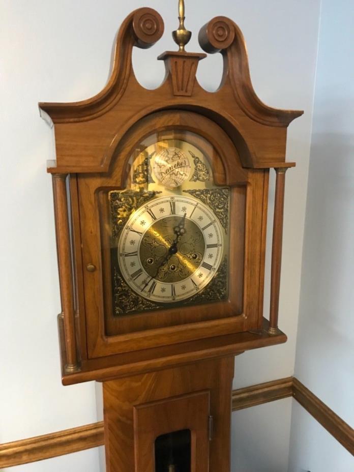 Vintage DANEKER Grandmother Clock “The York County” Excellent Westminster Chime
