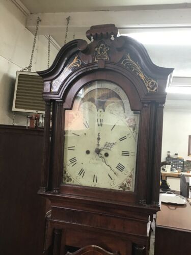 19thC Grandfather Clock