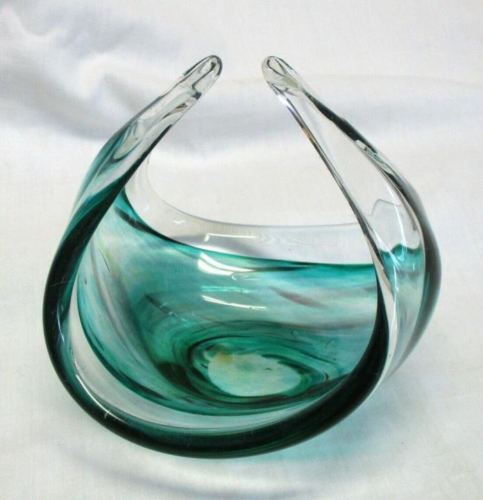 Maurano Art Deco Glass Bowl