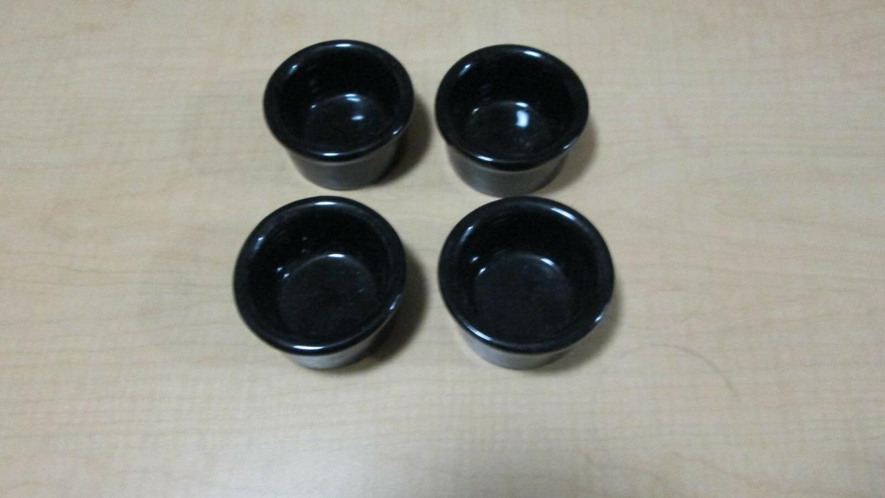 VINTAGE Set of Four Beautiful USA MADE Finger Bowls VERY Heavy