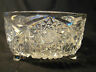 American Brilliant Cut Glass Bowl 3 Peg Feet Fern Bowl Planter 8