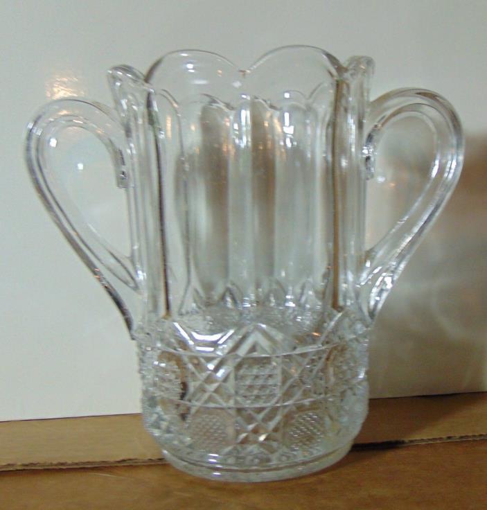 Antique (early 1900's) cut glass spooner