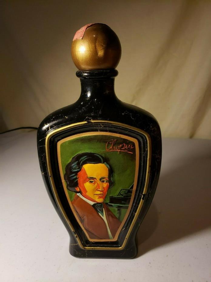 Decanter Jim Beam Chopin Collectible Liquor Bottle Vol III By Edward H Weiss