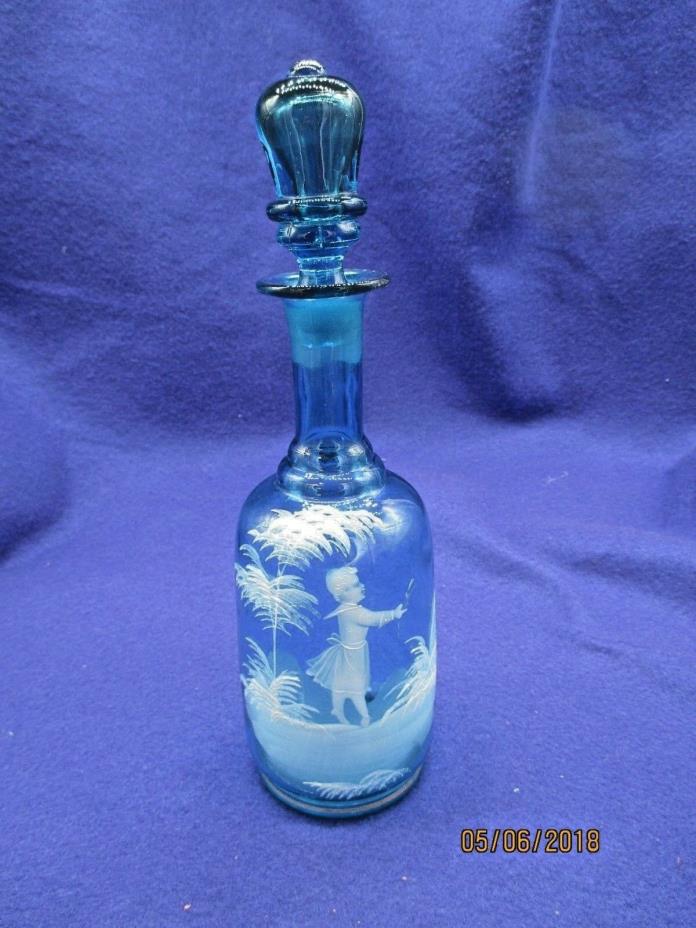 Fenton ?  Mary Gregory Blue 10