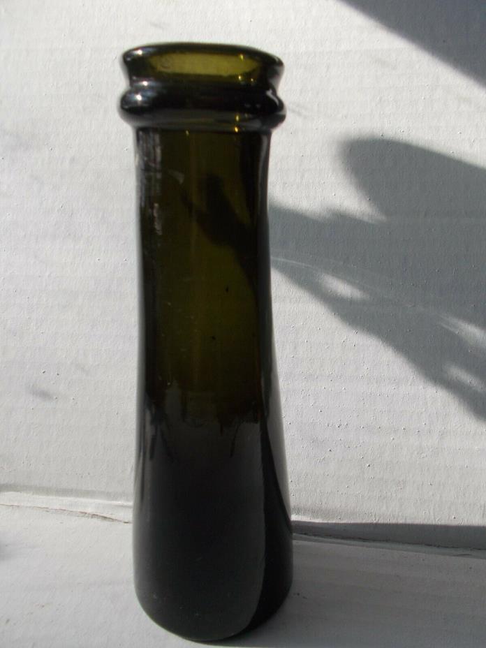 Antique truffle bottle dk green, 6