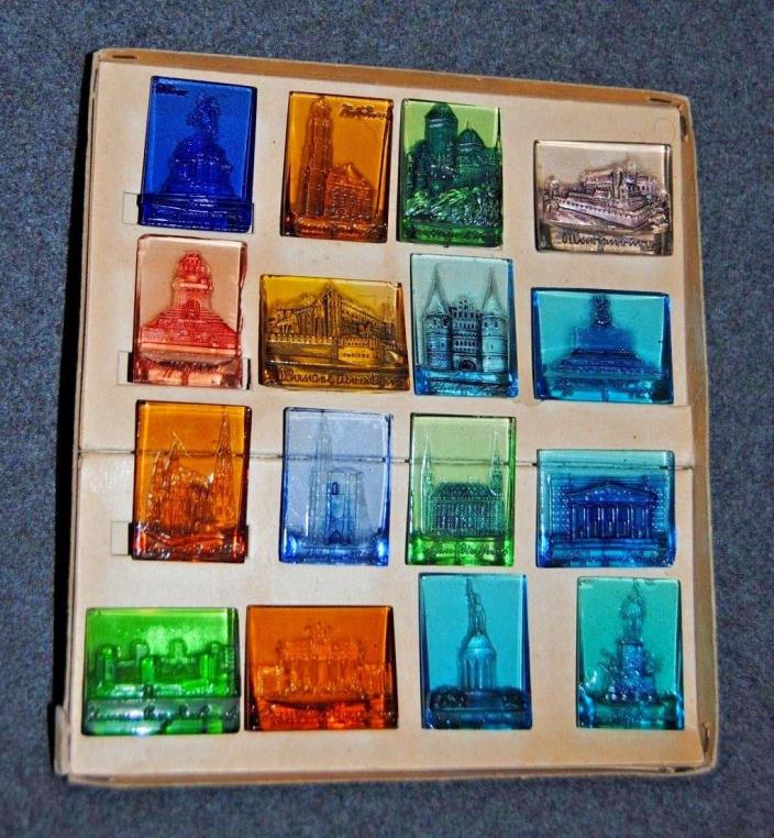 Kriegs-WHW 1942-1943 Box Set - German Glass Monuments - Extremely RARE