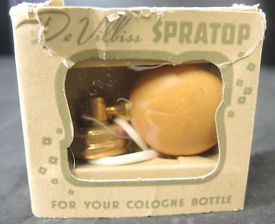 Antique DeVilbiss Sprtop For Your Cologne Bottle With Original Box
