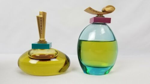 RARE Lalique Hommage Al'amour Perfume Art Glass Bottles