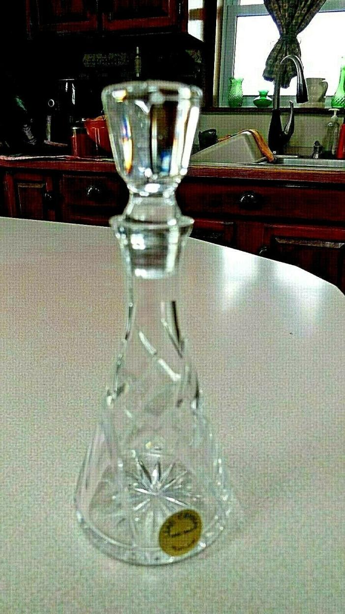 Vingage Lead Crystal Bottle/Decanter Small Portugal