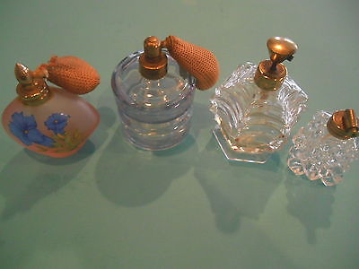 FOUR ANTIQUE PERFUMERS.A MUST SEE.