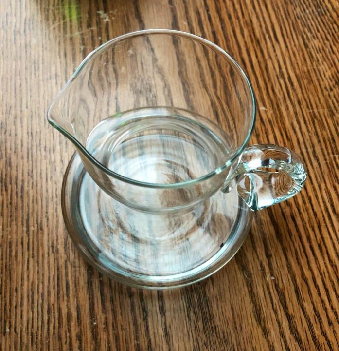 Glass Syrup Pitcher