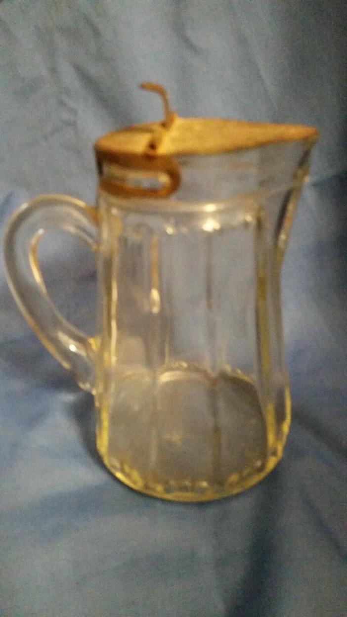 ANTIQUE SYRUP PITCHER